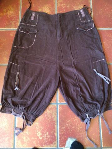 Bruine harem broek merk Intro Collection maat L beschikbaar voor biedingen