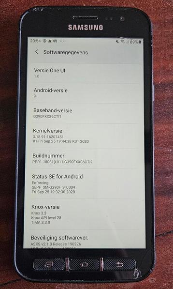 Samsung Galaxy XCover 4 Android telefoon beschikbaar voor biedingen