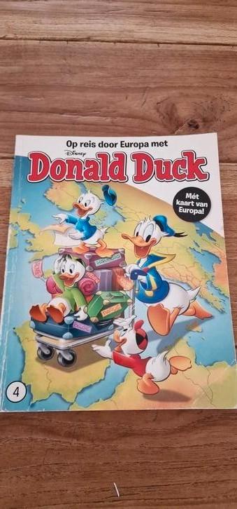 Donald Duck album Op reis door Europa 4 beschikbaar voor biedingen