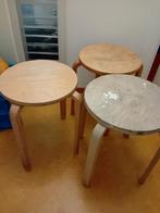 3 IKEA Frosta Krukken - verzonden mogelijk, Gebruikt, Scandinavisch, Ophalen of Verzenden, Hout