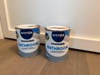 2 blikken Histor monodek badkamer, kleur mocha, 2x 1 liter, Doe-het-zelf en Verbouw, Verf, Beits en Lak, Ophalen, Bruin, Nieuw
