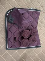 Equestrian Stockholm Set Bordeaux met oornetje en bandages, Ophalen of Verzenden, Zo goed als nieuw, Dressuur