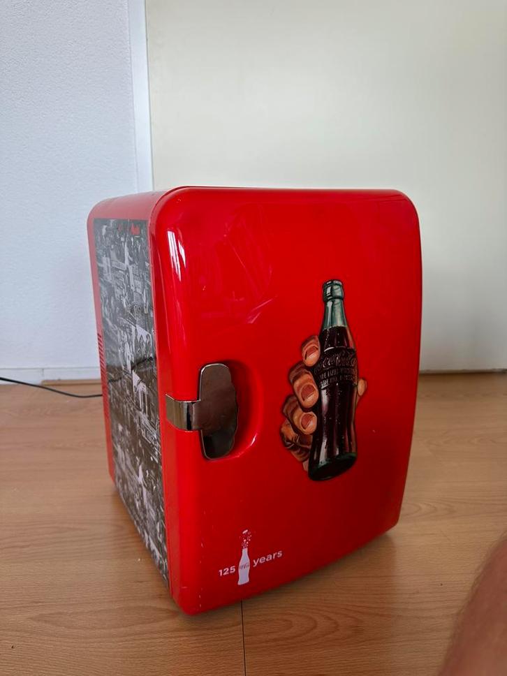 Coca Cola 125 jarig bestaan Limited Edition koelkast, Witgoed en Apparatuur, Koelkasten en IJskasten, Gebruikt, Zonder vriesvak