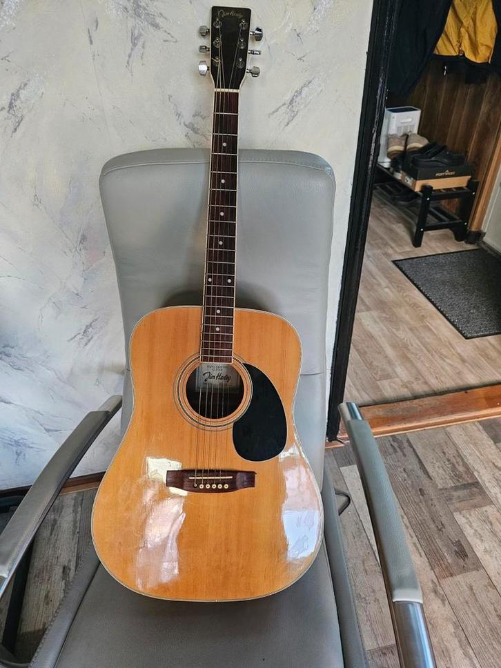 Jim Harley MD-05 Gitaar - Goede Staat!, Muziek en Instrumenten, Snaarinstrumenten | Gitaren | Akoestisch, Gebruikt, Western- of Steelstringgitaar