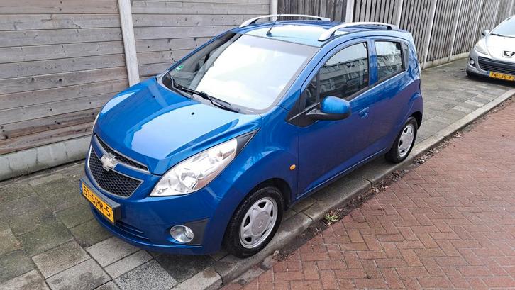 Chevrolet Spark 1.0 Bi-fuel 2011 Blauw, Auto's, Chevrolet, Particulier, Spark, LPG, B, Hatchback, Handgeschakeld, Origineel Nederlands