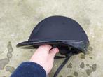 Verstelbare zwarte cap merk Casco. Maat 54 – 57 cm., Dressuur, Dames, Ophalen of Verzenden, Zo goed als nieuw
