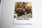 Folder Nissan Patrol (1989) (49), Boeken, Auto's | Folders en Tijdschriften, Nissan, Ophalen of Verzenden, Zo goed als nieuw