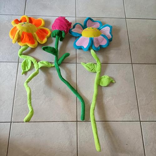 3 bloem knuffels, Kinderen en Baby's, Speelgoed | Knuffels en Pluche, Ophalen of Verzenden