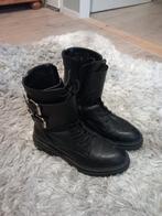 Zwarte booties mt 38, Ophalen of Verzenden, Zo goed als nieuw, Zwart