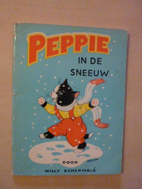 Willy Schermelé - Peppie in de sneeuw, Boeken, Overige Boeken, Gelezen, Ophalen of Verzenden