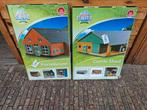 Kids Globe woonhuis en schuur past bij Britains en Siku, Hobby en Vrije tijd, Modelauto's | 1:32, Ophalen, Zo goed als nieuw, Tractor of Landbouw