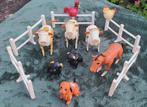 Fisher Price boerderijdieren en hekjes uit jaren 70 vintage, Ophalen of Verzenden, Gebruikt, Speelset