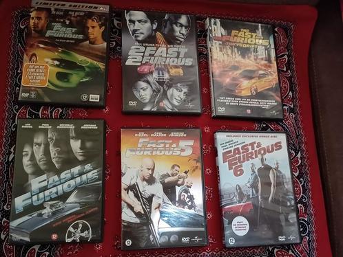 Fast and the furious 6 delen 1 tm 6, Cd's en Dvd's, Dvd's | Actie, Zo goed als nieuw, Actie, Vanaf 12 jaar, Ophalen of Verzenden