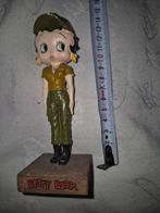 Betty Boop Beeldje in Leger Outfit, Verzamelen, Poppetjes en Figuurtjes, Ophalen of Verzenden, Gebruikt