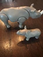 Playmobil 70357 Neushoorn met baby, Ophalen of Verzenden, Zo goed als nieuw, Jongen of Meisje
