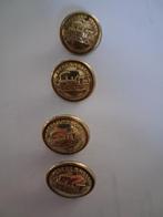Oude NS Knopen - Set van 4 nederlandsche, Ophalen of Verzenden