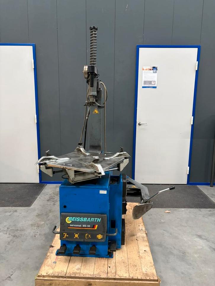 Beissbarth banden demonteer machine apparaat 380V MS 50, Auto diversen, Autogereedschap, Gebruikt, Ophalen of Verzenden