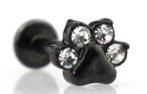 labret 1.2 paws, Staal, Oor- of Traguspiercing, Nieuw, Ophalen of Verzenden