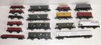 Fleischmann 17 stuks wagons in 1 koop, Gebruikt, Gelijkstroom, Fleischmann, Wagon