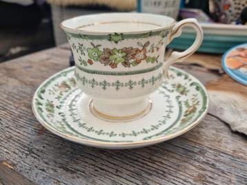 Balmoral castle bone china kop en schotel  beschikbaar voor biedingen