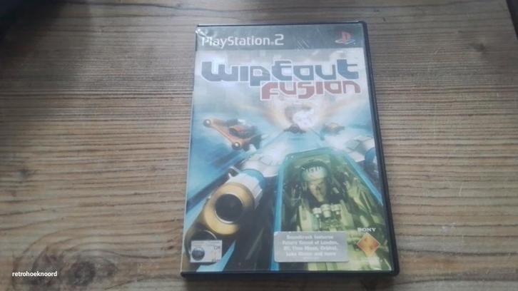 WipEout Fusion - PlayStation 2 (PS2), Spelcomputers en Games, Games | Sony PlayStation 2, Zo goed als nieuw, Racen en Vliegen