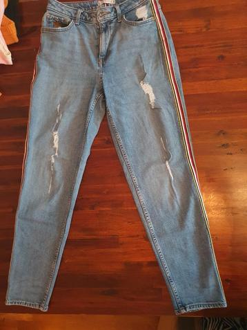 Tommy hilfiger: gramercy tapered, maat w28xl30, blauwe spijk beschikbaar voor biedingen