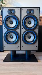 B&W DM220 speakers met standaarden, Audio, Tv en Foto, Luidsprekers, Ophalen, Gebruikt, Bowers & Wilkins (B&W), 120 watt of meer