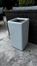 Hele grote plantenpot bak plant wit hoog, Tuin en Terras, Bloembakken en Plantenbakken, Ophalen, Tuin, Minder dan 60 cm, Zo goed als nieuw