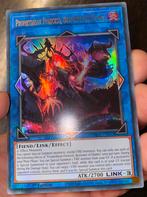 Yu-Gi-Oh! Promethean Princess,Bestower of Flames PHNI 1st Ed, Ophalen of Verzenden, Zo goed als nieuw, Losse kaart, Foil