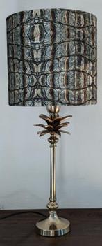 Nieuw, Lamp Palm Champagne Gold met kap Croco Green, Huis en Inrichting, Minder dan 50 cm, Nieuw, Ophalen of Verzenden