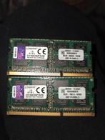 Kingston HyperX 8GB (2x4gb) DDR3 RAM sodimm geheugen, Computers en Software, RAM geheugen, Gebruikt, 8 GB, DDR3, Ophalen of Verzenden
