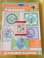 Janneke Brinkman 12 piramide kaarten, boek 2, Hobby en Vrije tijd, Kaarten | Zelf maken, Nieuw, Overige typen, Ophalen of Verzenden