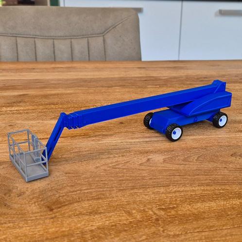 Zelfrijdende Telescoop Hoogwerker 1-50, Hobby en Vrije tijd, Modelauto's | 1:50, Nieuw, Bus of Vrachtwagen, Overige merken, Ophalen of Verzenden