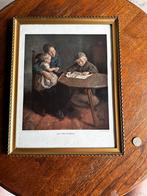 prent Het Prentenboek– Haagse School stijl – J.S.H. Kever, Antiek en Kunst, Kunst | Schilderijen | Klassiek, Ophalen of Verzenden