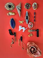 Diverse broches, Ophalen of Verzenden, Zo goed als nieuw, Overige kleuren, Overige materialen