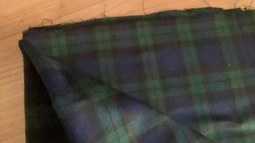 Blackwatch lap stof tartan beschikbaar voor biedingen