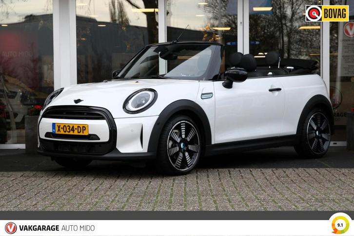 MINI Cabrio 1.5i Cooper Automaat Seaside Edition | Leder | 1, Auto's, Mini, Te koop, Cabrio, ABS, Achteruitrijcamera, Airbags
