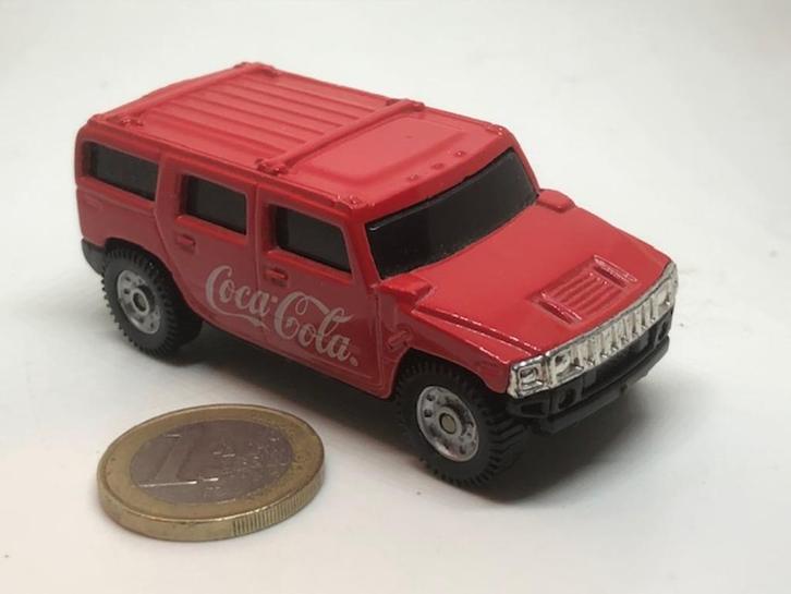 Hummer H2 Coca Cola, Edocar, Hobby en Vrije tijd, Modelauto's | Overige schalen, Gebruikt, Auto, Ophalen of Verzenden