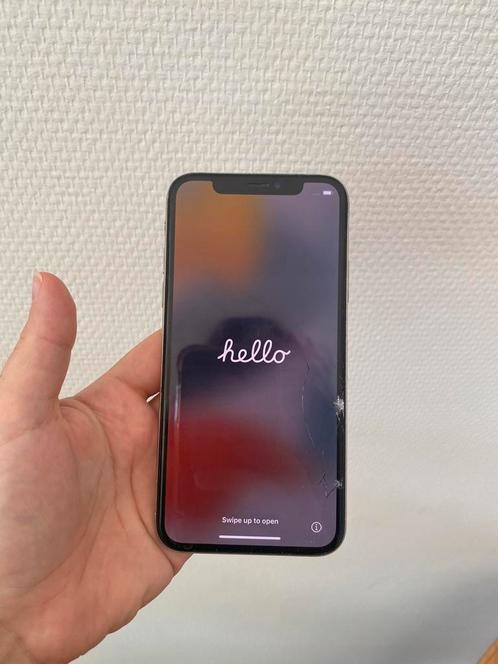 Iphone X (256Gb), Telecommunicatie, Mobiele telefoons | Apple iPhone, Zo goed als nieuw, 256 GB, Zonder abonnement, iPhone X, Zwart