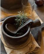 Houten pot met lepel Aura Peeperkorn SALE, Ophalen of Verzenden, Nieuw