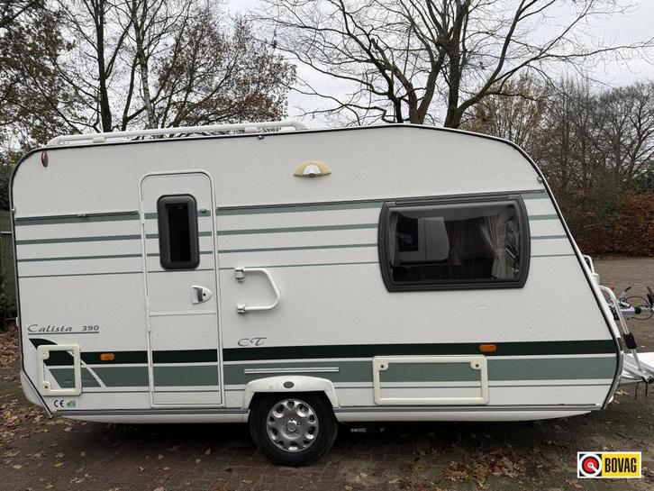 Chateau Calista 390 EINDKEUKEN EN MOVER, Caravans en Kamperen, Caravans, Bedrijf, 750 - 1000 kg, Rondzit, Chateau, Overige typen