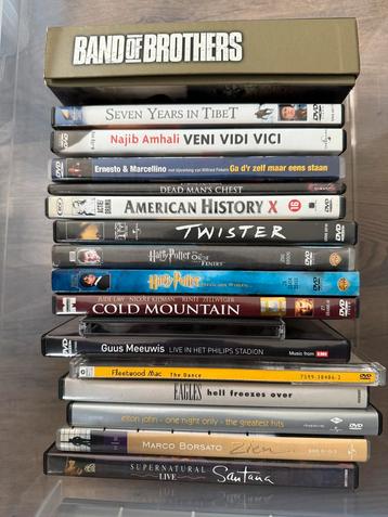 DVD's muziek en film beschikbaar voor biedingen