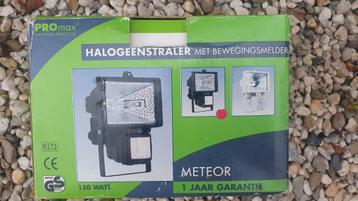 Halogeen lamp met sensor nieuw beschikbaar voor biedingen