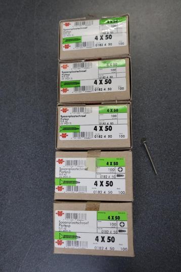 RVS schroeven Wurth 4x50 beschikbaar voor biedingen