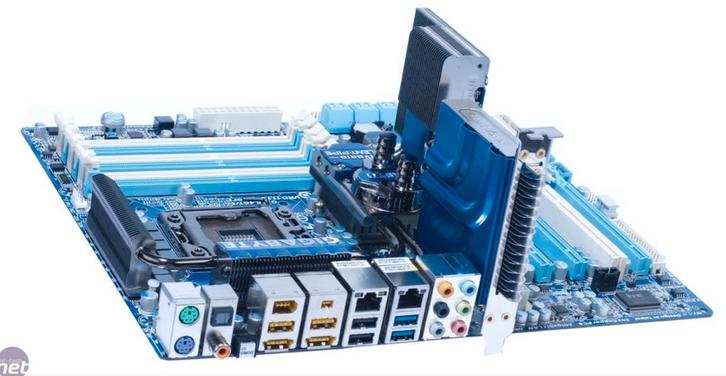 Gigabyte X58 UD7 Rev 1.0 Moederbord, Computers en Software, Moederborden, Gebruikt, DDR3, Ophalen of Verzenden