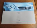 Instructieboek Mercedes-Benz A-klasse W169 vanaf 2004, Ophalen of Verzenden