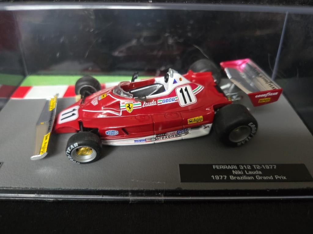 Ferrari 312 T2 F1 1977 – Niki Lauda – schaal 1:43, Ophalen of Verzenden, Auto, Overige merken