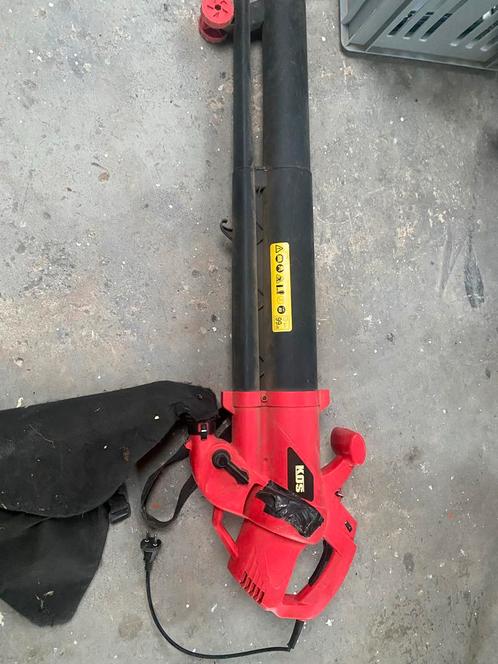 KGS Bladblazer - Gebruikt, Tuin en Terras, Bladblazers, Gebruikt, Handgedragen, Elektrisch, Met opvangzak, Ophalen