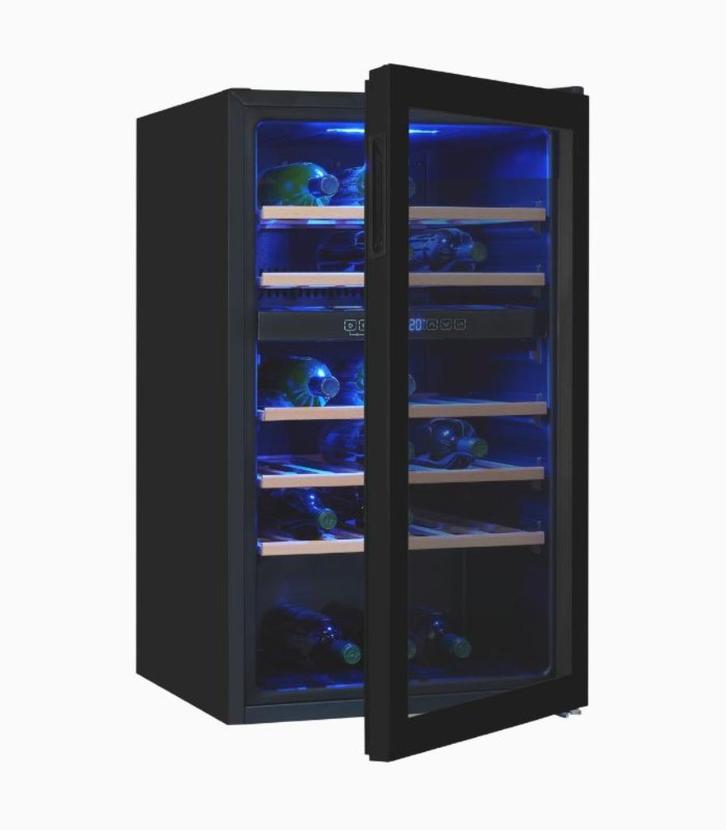 Nieuwe wijnklimaatkast 2 zones voor 45 flessen 0,75 din, Witgoed en Apparatuur, Koelkasten en IJskasten, Nieuw, Zonder vriesvak