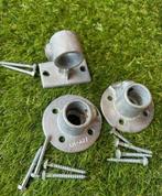 Industriële Gordijnroede Steigerbuis 260cm, Doe-het-zelf en Verbouw, Metalen, Ophalen, Gebruikt, IJzer